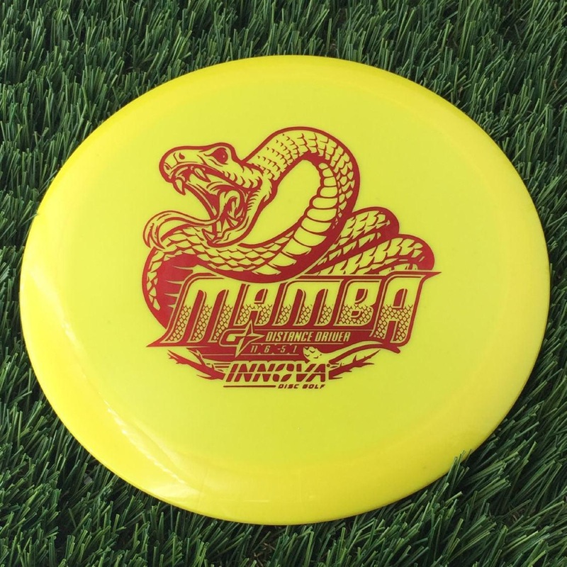 Innova Gstar Mamba with Burst Logo Stock Stamp – 163g – Solid Yellow