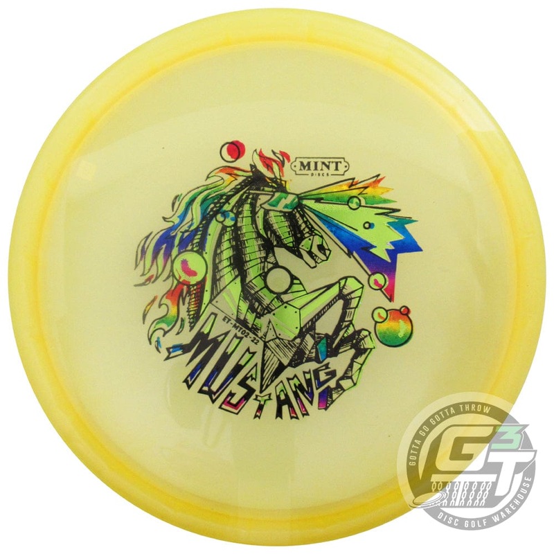 Mint Discs Limited Edition Robo-Knight Stamp Eternal Mustang Midrange Golf Disc