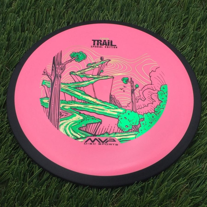 MVP Fission Trail with Special Edition Trail Art by John Dorn Stamp – 168.53g – Pink
