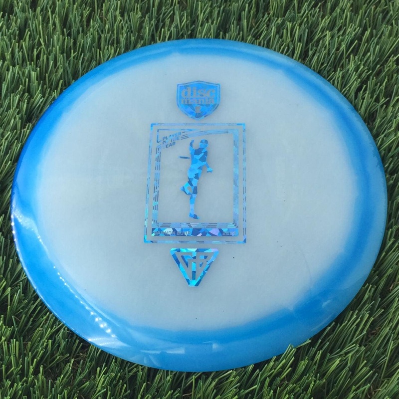 Discmania Alloy Function with Gannon Buhr – 2024 Player of the Year Trading Card – GB Logo Stamp – 173g – Translucent Bluish White