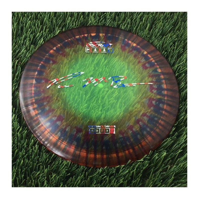 Discraft Elite Z Fly-Dyed Anax with Paul McBeth Large Signature Stamp – 172g – Translucent Dyed