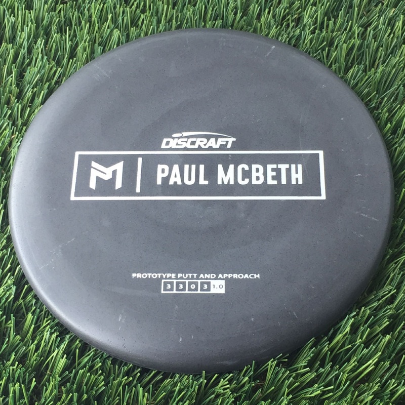 Discraft Jawbreaker/Rubber Blend Kratos with Paul McBeth Prototype Stamp – 174g Black