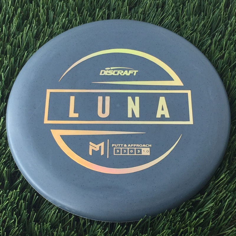 Discraft Jawbreaker/Rubber Blend Luna with PM Logo Stock Stamp Stamp – 169g – Muted Green