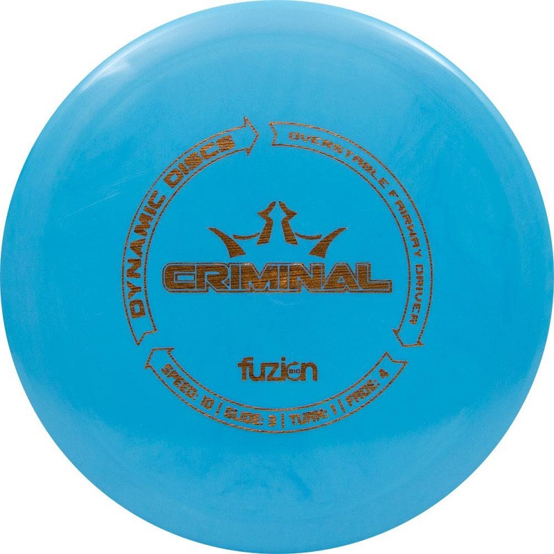 Dynamic Discs BioFuzion Criminal Distance Driver Golf Disc
