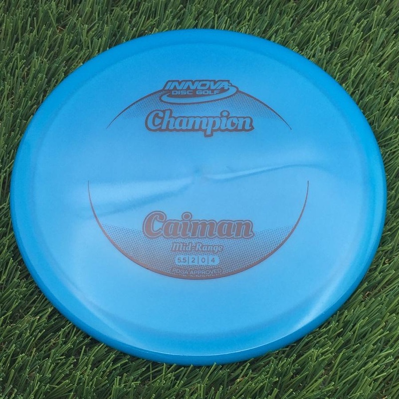 Innova Champion Caiman with Circle Fade Stock Stamp – 163.46g – Blue