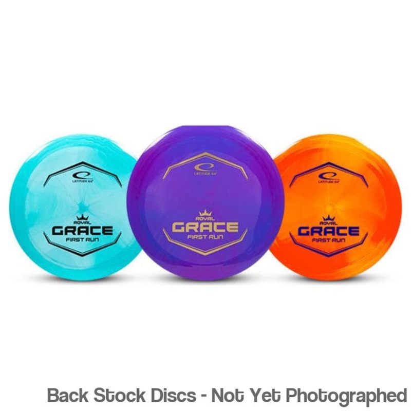 Latitude 64 Royal Grand Grace Distance Driver with First Run Stamp [Back Stock Inventory – Disc and Stamp Color WILL VARY]