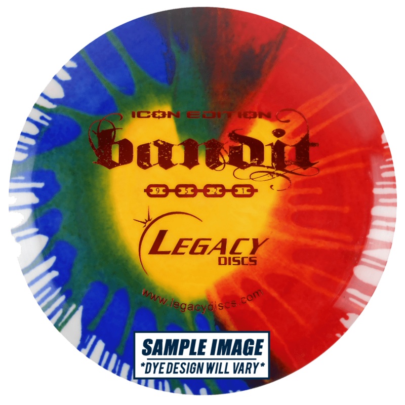Legacy Tie-Dye Icon Edition Bandit Fairway Driver Golf Disc