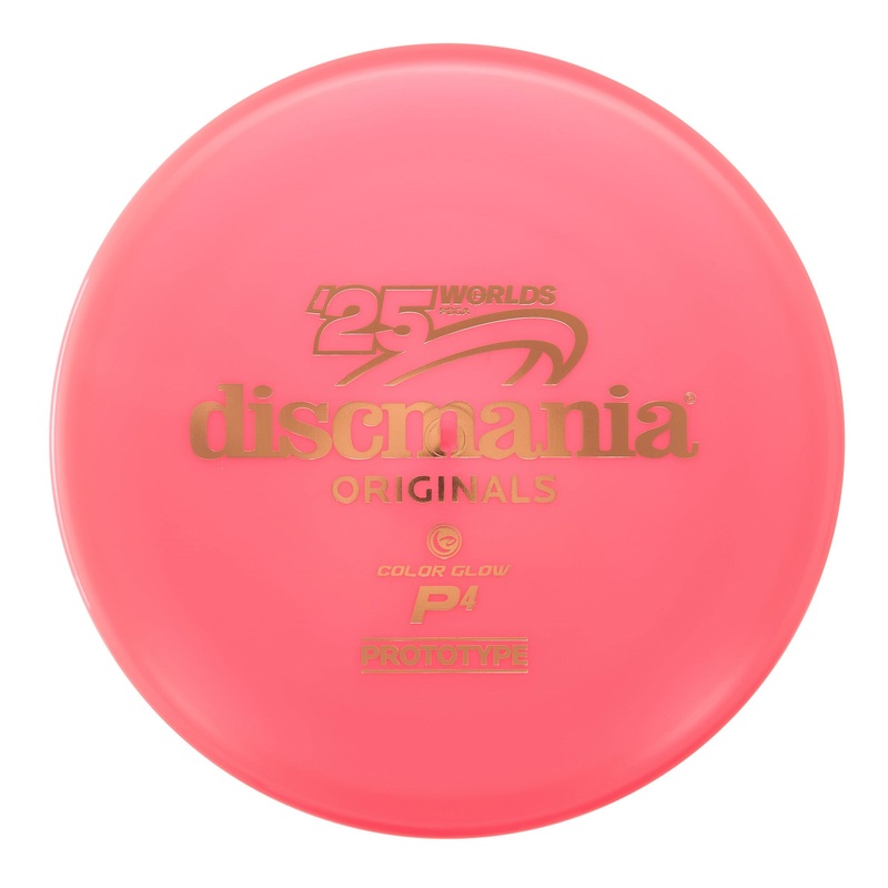 2025 PDGA Worlds Prototype Color Glow C-Line P4