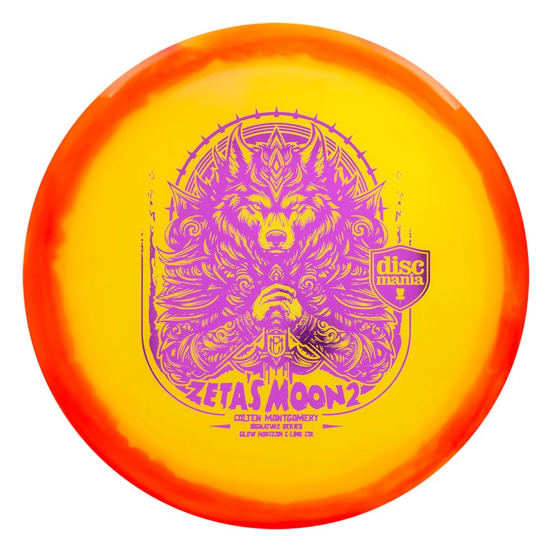 Discmania Limited Edition 2025 Signature Colten Montgomery Zeta’s Moon II Glow Horizon C-Line CD1 Control Driver Distance Driver Golf Disc