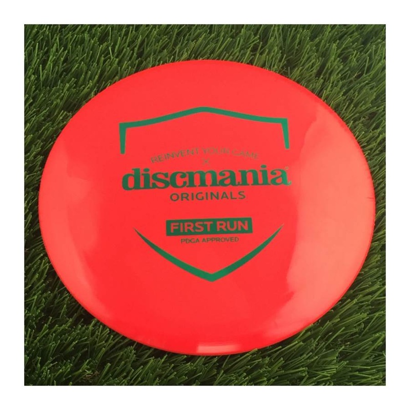 Discmania S-Line Reinvented DD with First Run Stamp – 175g – Solid Red