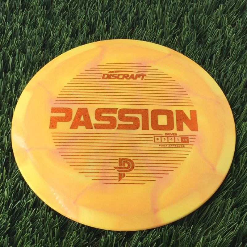 Discraft ESP Passion with PP Logo Stock Stamp Stamp – 172g Light Orange