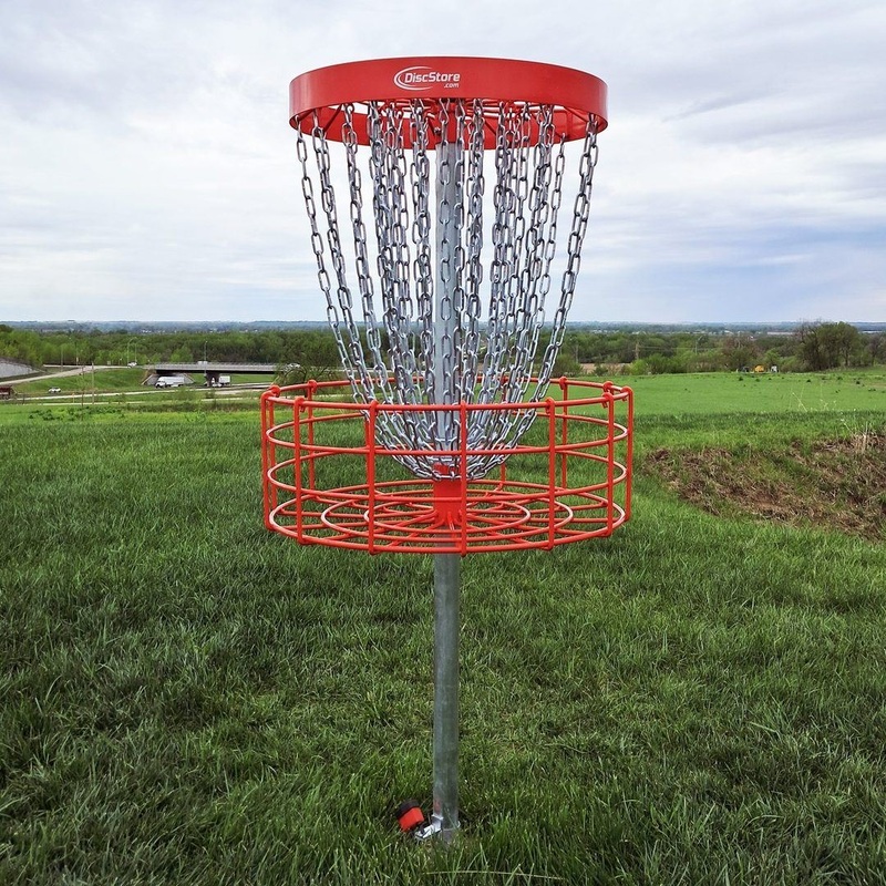 GrowTheSport Champion Permanent Disc Golf Basket
