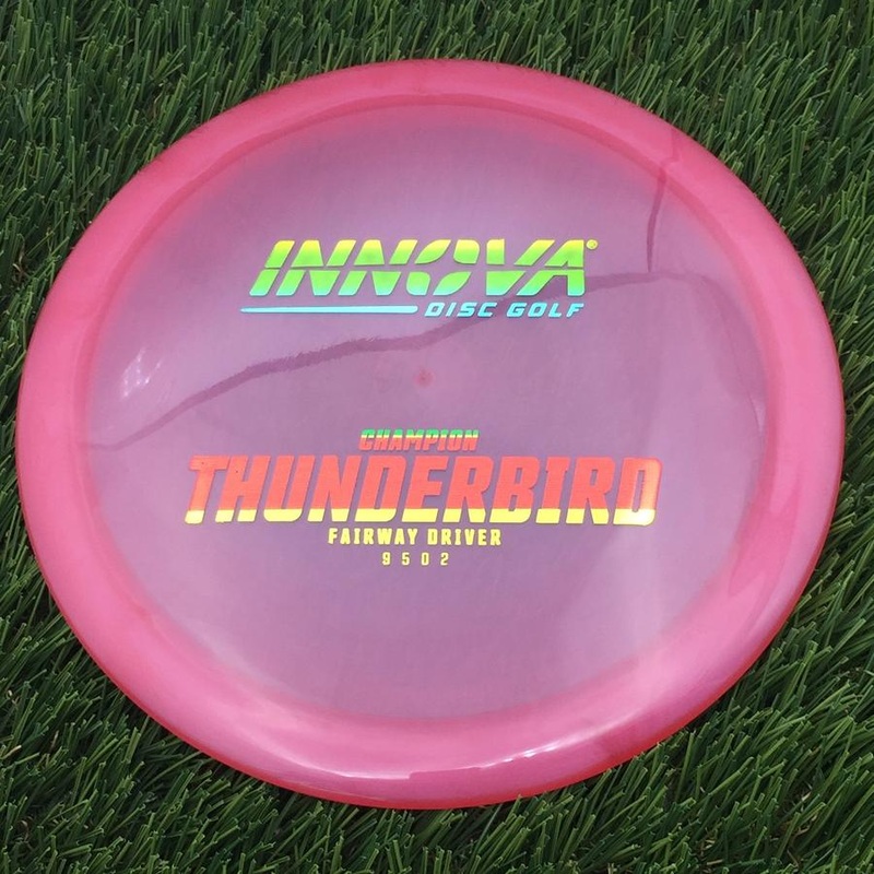 Innova Champion Thunderbird with Burst Logo Stock Stamp – 173.7g – Pink