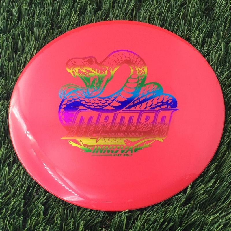 Innova Gstar Mamba with Burst Logo Stock Stamp – 170g – Solid Red