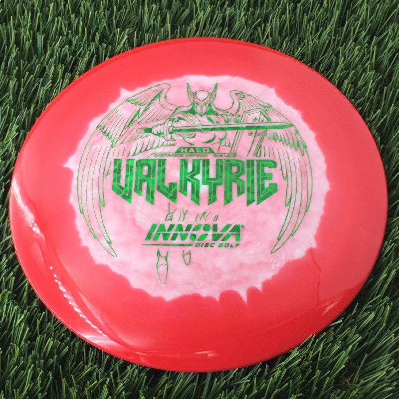 Innova Halo Star Valkyrie with Burst Logo Stock Stamp – 160g Red