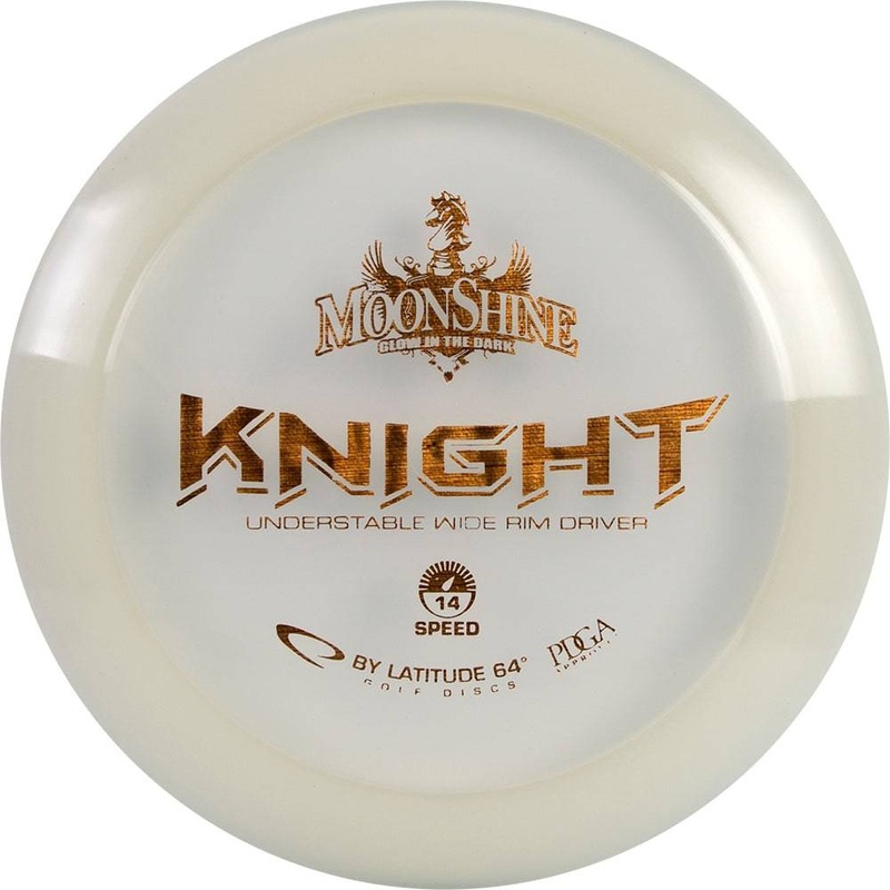 Latitude 64 Moonshine Glow Opto Knight Distance Driver Golf Disc