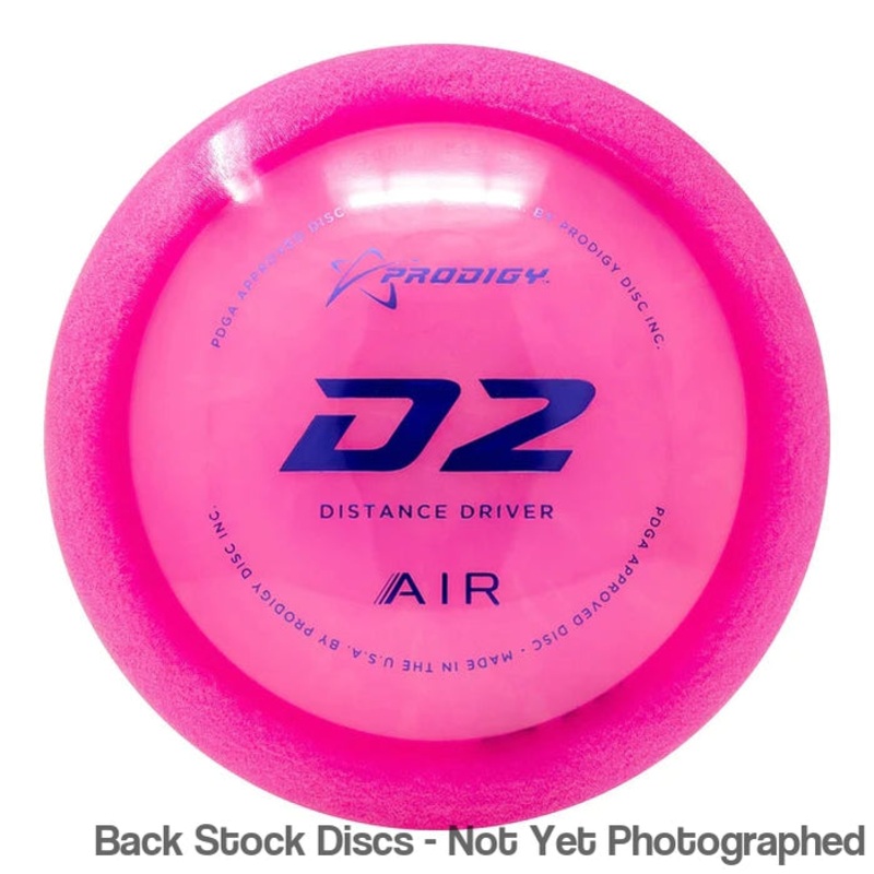 Prodigy 400 Air D2 Distance Driver (Stock Stamp) [Back Stock Inventory – Disc and Stamp Color WILL VARY]
