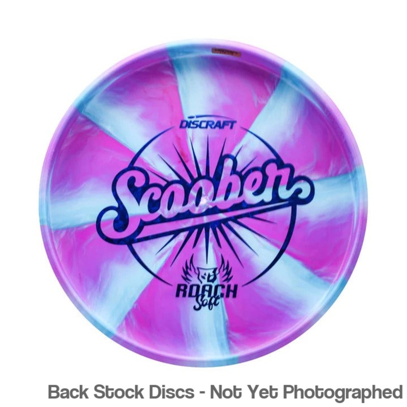 Discraft Soft Swirl Roach Putter with Brodie Smith – DarkHorse Scoober Bottom Stamp [Back Stock Inventory – Disc and Stamp Color WILL VARY]