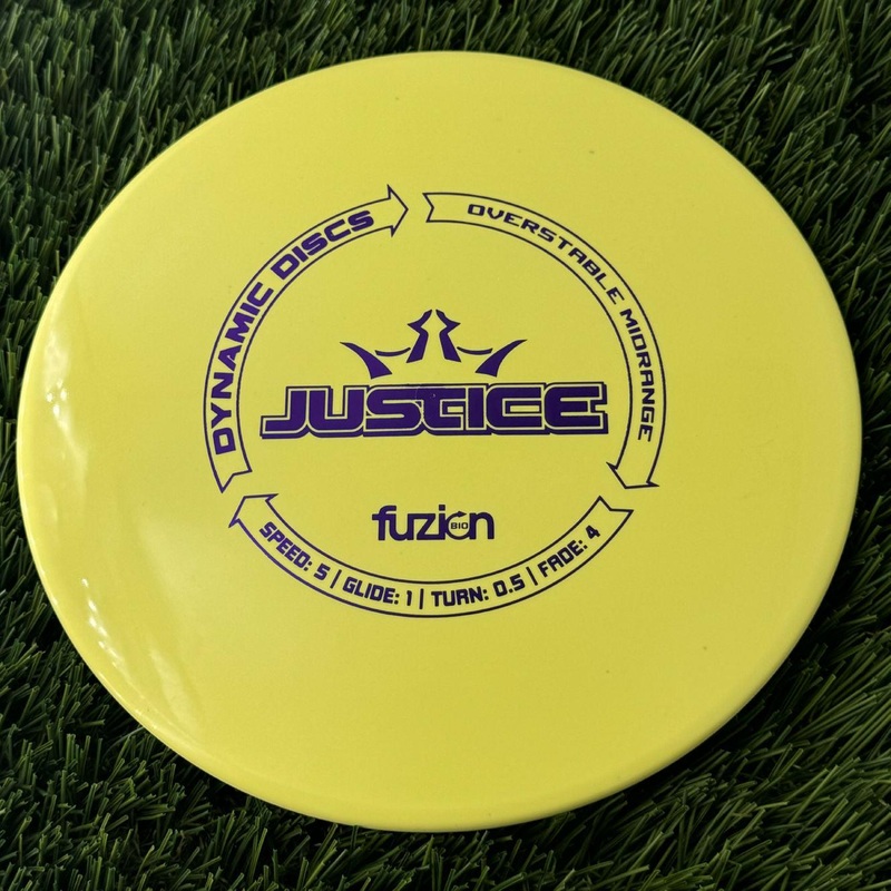 Dynamic Discs BioFuzion Justice – 174g Yellow