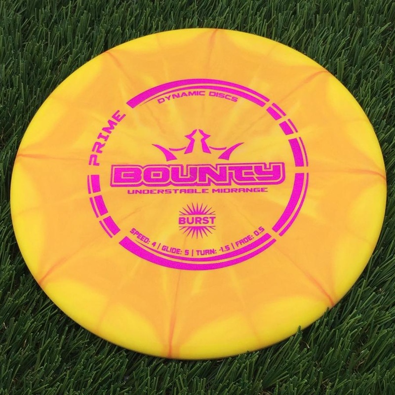 Dynamic Discs Prime Burst Bounty – 177g – Solid Yellow
