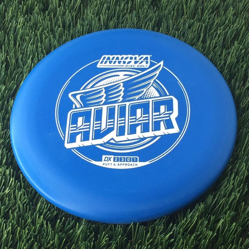 Innova DX Aviar Putter with Burst Logo Stock Stamp – 167g – Solid Blue