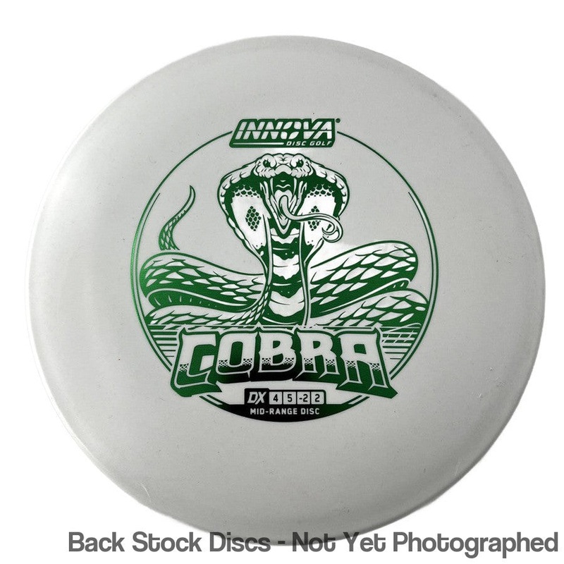 Innova DX Cobra Midrange with Burst Logo Stock Stamp [Back Stock Inventory – Disc and Stamp Color WILL VARY]