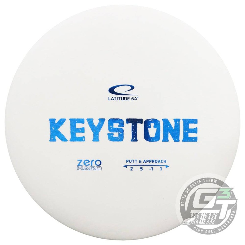 Latitude 64 Zero Line Hard Keystone Putter Golf Disc