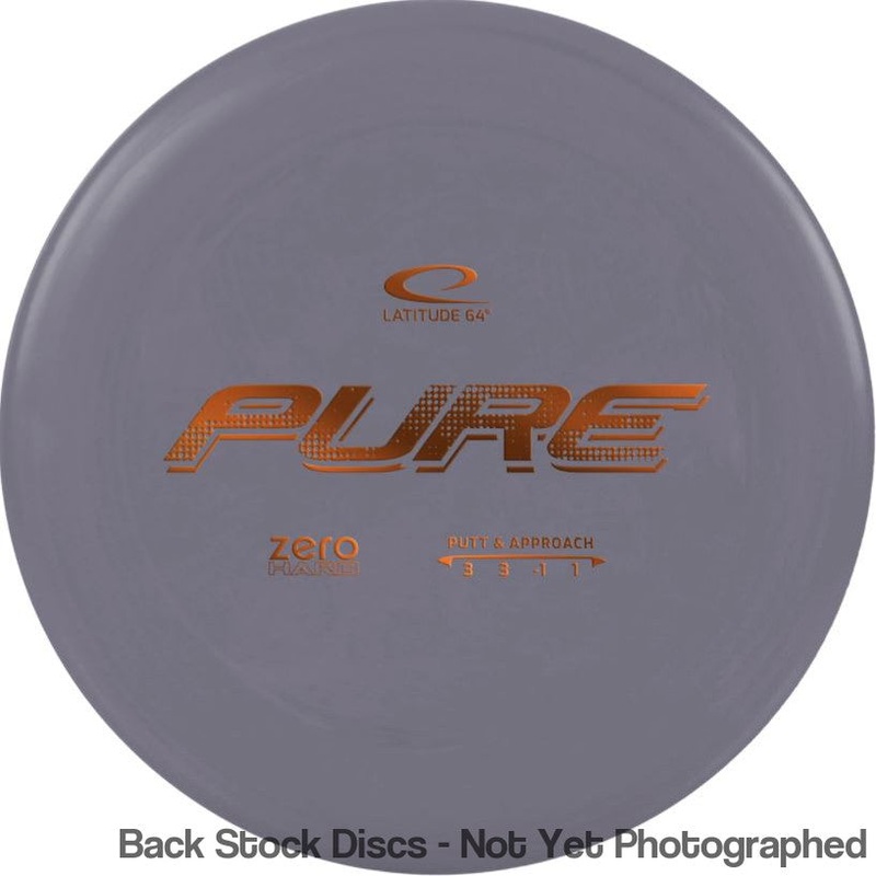 Latitude 64 Zero Line Hard Pure Putter (Stock Stamp) [Back Stock Inventory – Disc and Stamp Color WILL VARY]