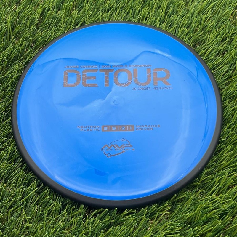 MVP Neutron Detour with James Conrad | 2021 World Champion | 37.7155474,-119.676854 Stamp – 178.4g – Blue
