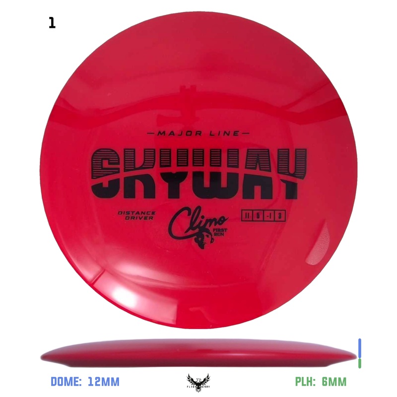 Climo Disc Golf Major Line Skyway – First Run