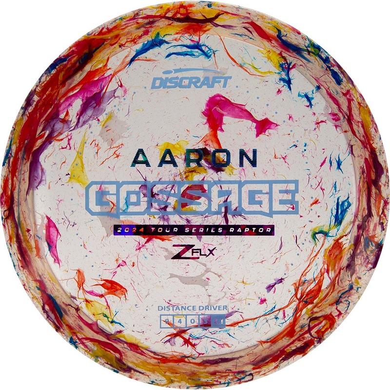 Discraft Aaron Gossage Z FLX Jawbreaker Raptor – 2024 Tour Series