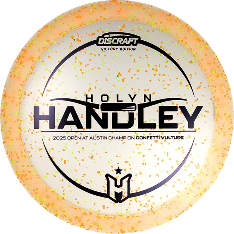 Discraft Limited Edition Victory Edition 2025 Open at Austin Champion Holyn Handley Swirl Elite Z Vulture Distance Driver Golf Disc