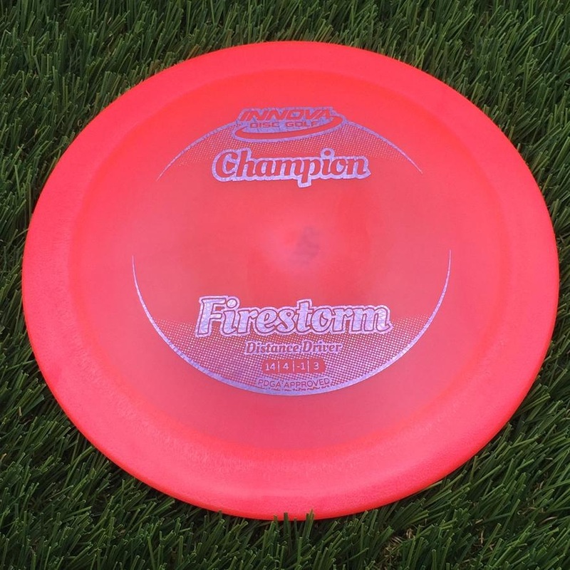 Innova Champion Firestorm with Circle Fade Stock Stamp – 175g – Pink