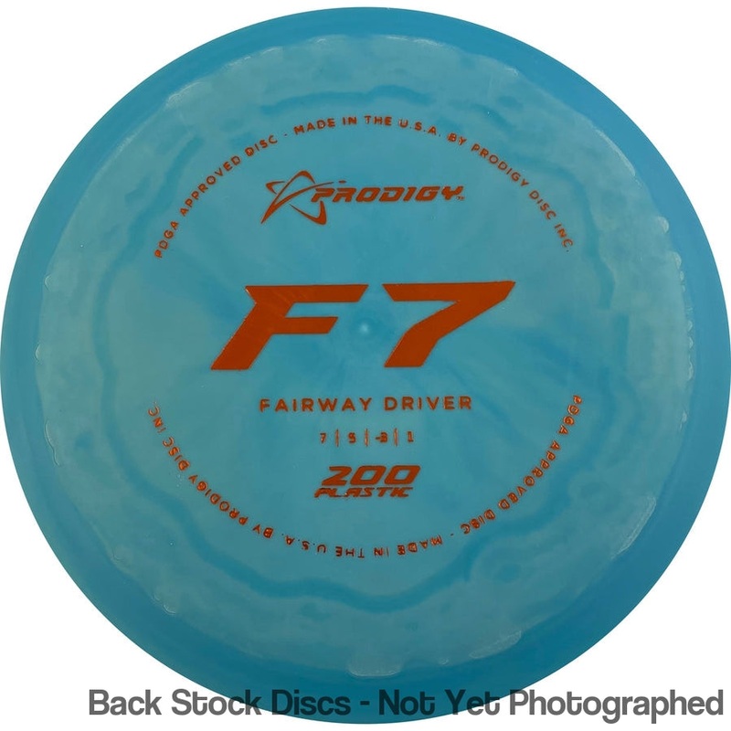 Prodigy 200 F7 Fairway Driver (Stock Stamp) [Back Stock Inventory – Disc and Stamp Color WILL VARY]