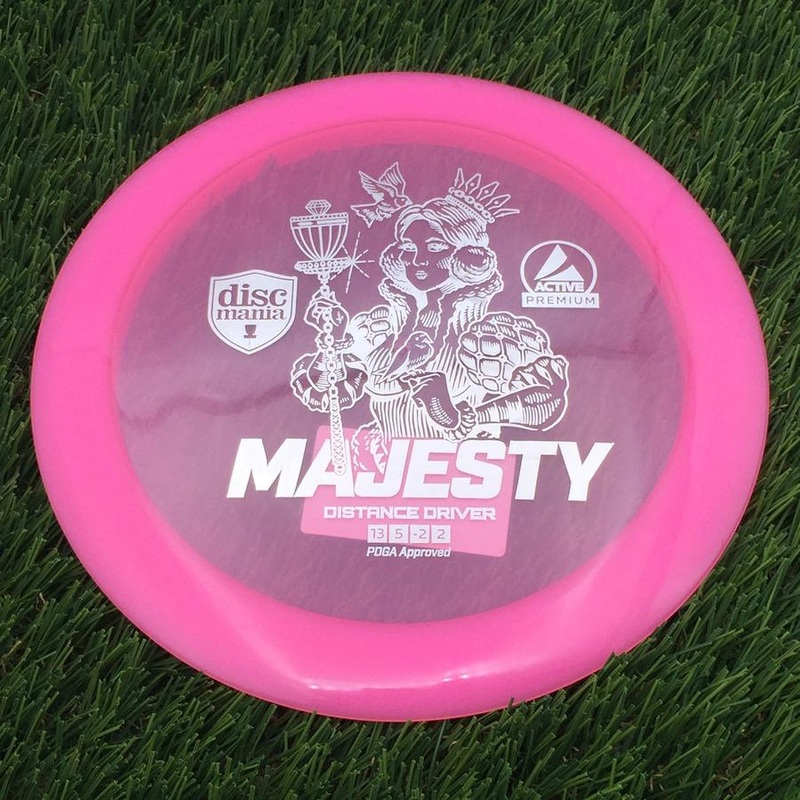 Discmania Active Premium Majesty – 174g – Translucent Pink