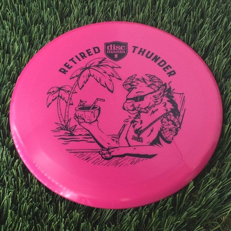 Discmania S-Line Reinvented CD1 with Retired Thunder – April Jewels 2024 Stamp – 169g Pink