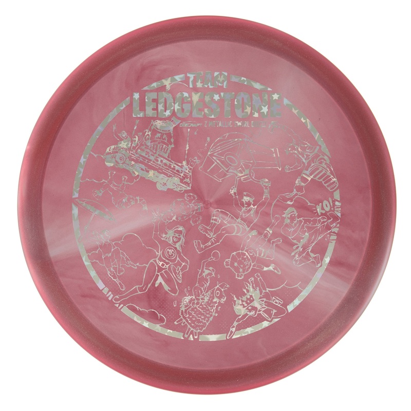Discraft Buzzz – 2023 Ledgestone Fortnite Edition Z Metallic Swirl 178g | Style 0028