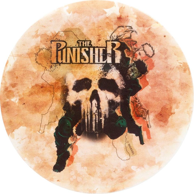 Dynamic Discs Marvel Punisher DyeMax Canvas Fuzion Judge Putter Golf Disc