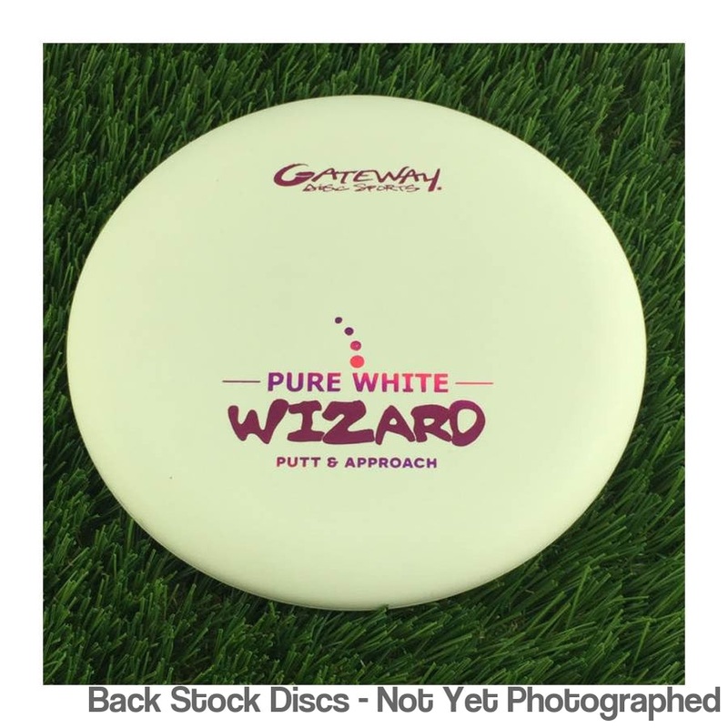 Gateway Pure White Wizard Putter (Stock Stamp) [Back Stock Inventory – Disc and Stamp Color WILL VARY]