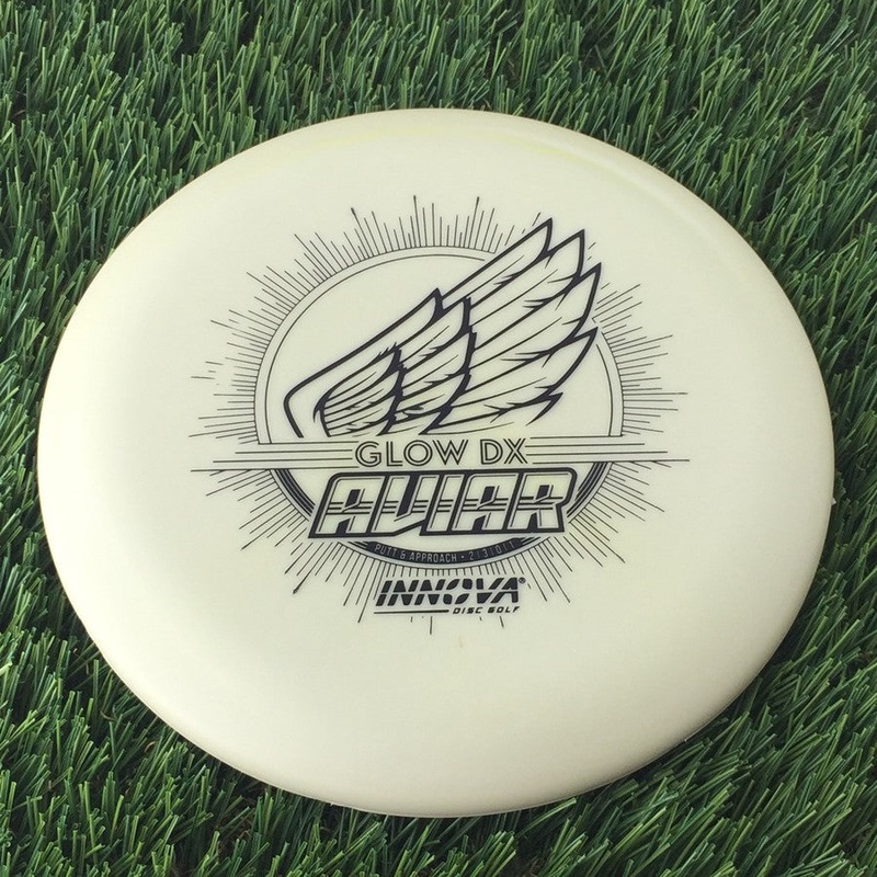 Innova DX Glow Aviar Putter with Burst Logo Stock Character Stamp – 169g Glow