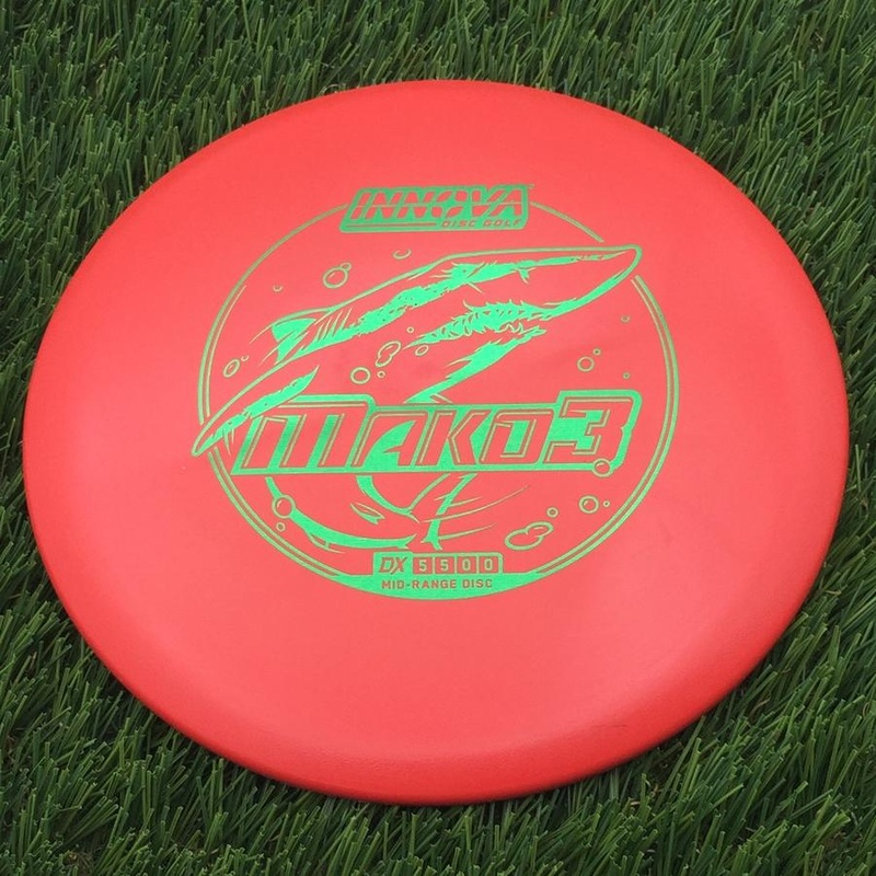 Innova DX Mako3 with Burst Logo Stock Stamp – 145.8g – Red