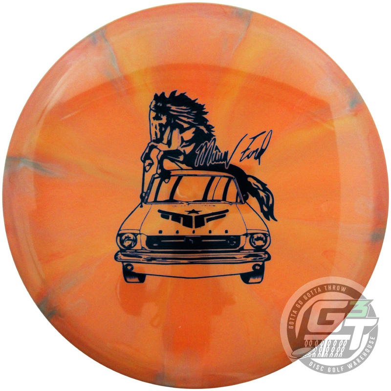 Mint Discs Limited Edition Mason Ford Stamp Swirly Sublime Mustang Midrange Golf Disc