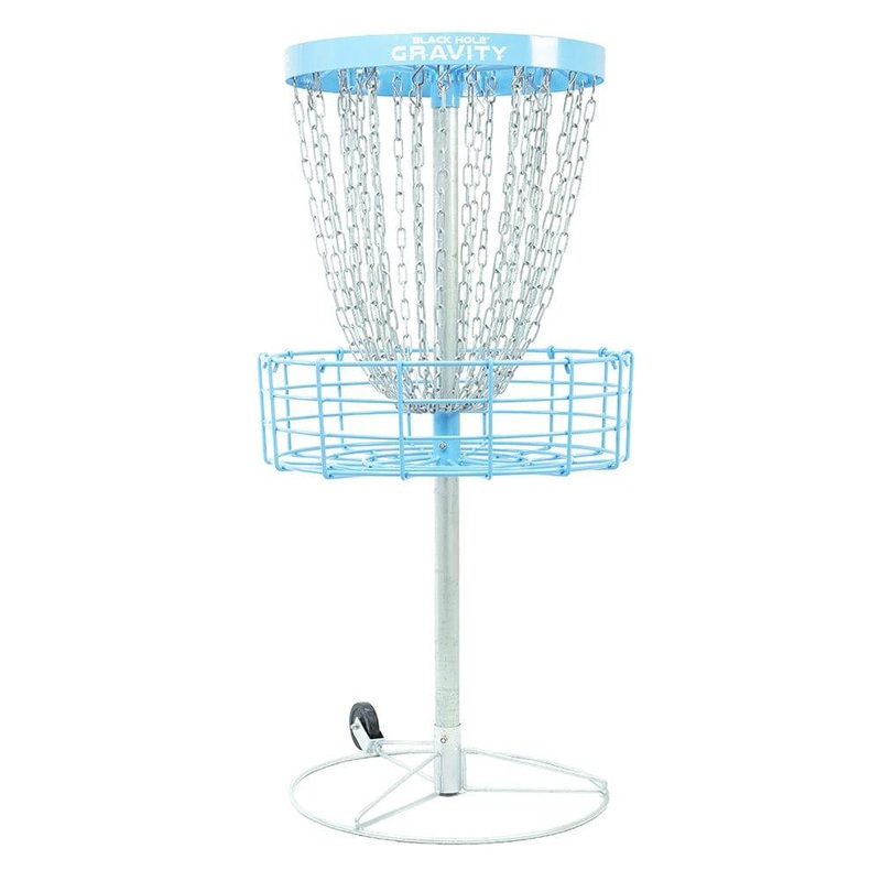 MVP Black Hole Gravity 26-Chain Disc Golf Basket