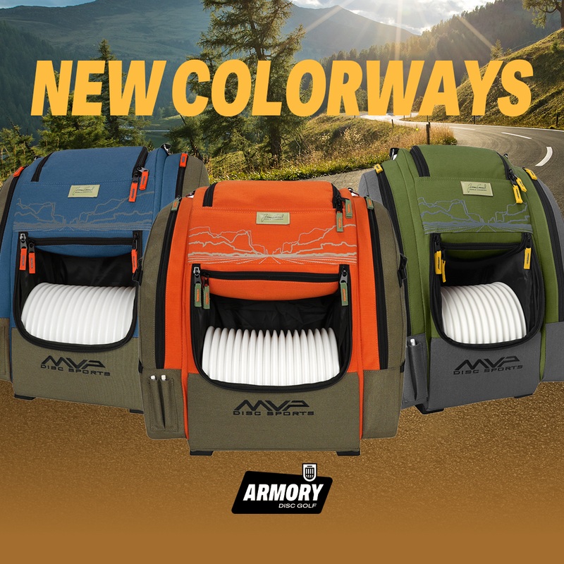 MVP James Conrad Signature Disc Golf Bag – NEW Voyager Colorways