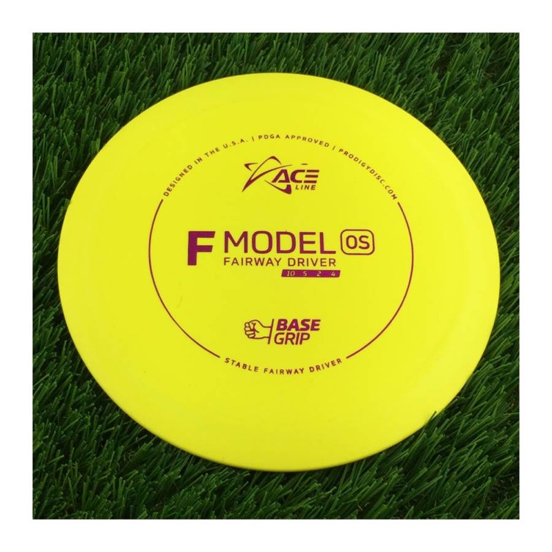 Prodigy Ace Line Basegrip F Model OS – 174g – Solid Yellow