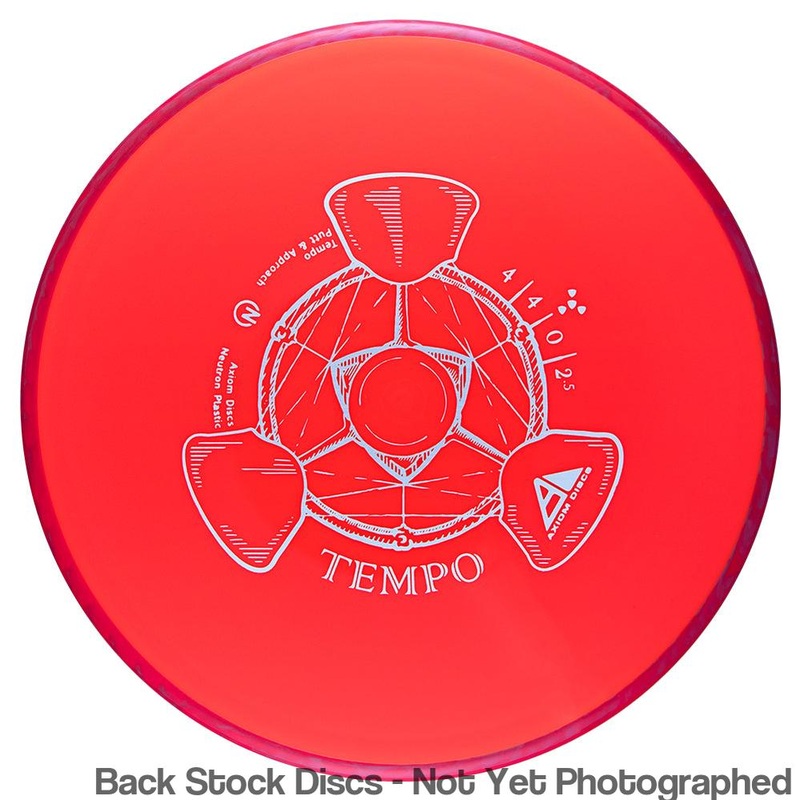 Axiom Neutron Tempo Putter (Stock Stamp) [Back Stock Inventory – Disc and Stamp Color WILL VARY]