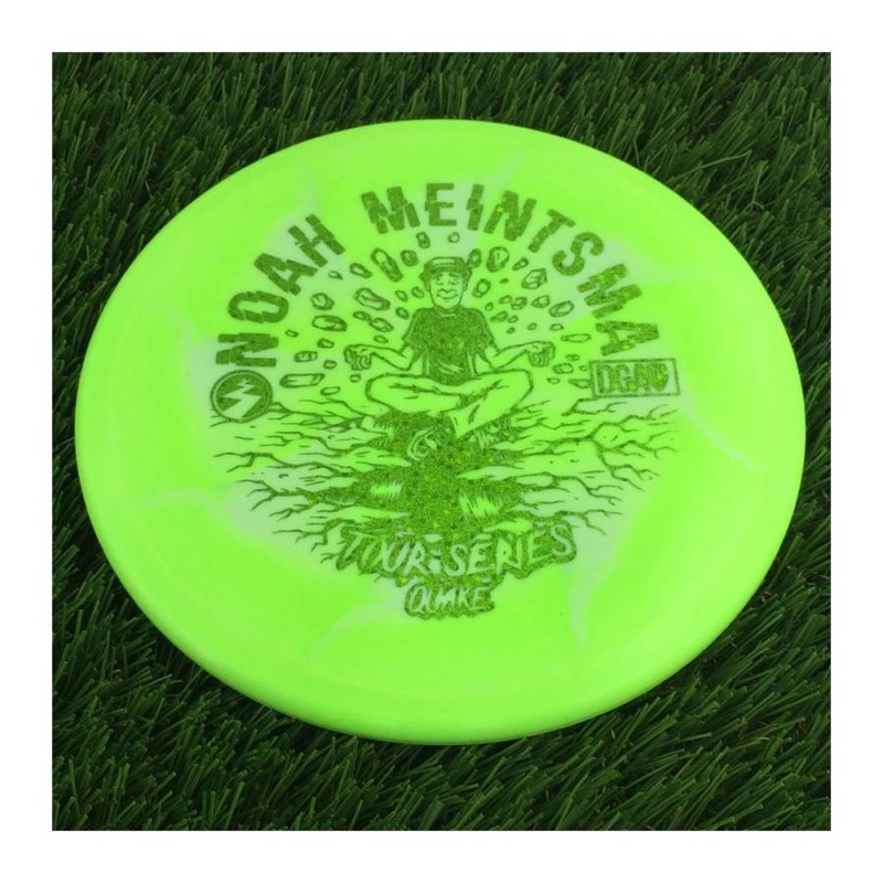 DGA Proline Swirl Quake with 2022 Noah Meintsma Tour Series Stamp – 180g – Solid Green