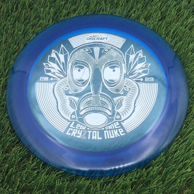 Discraft CryZtal Nuke with 2023 Ledgestone Edition – Wave 2 Stamp – 176.95g – Blue