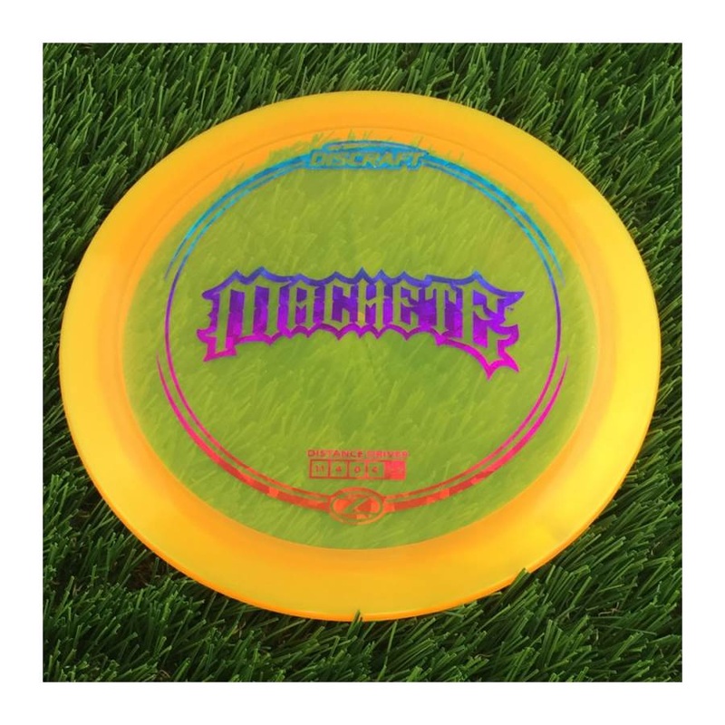 Discraft Elite Z Machete – 174g – Translucent Orange