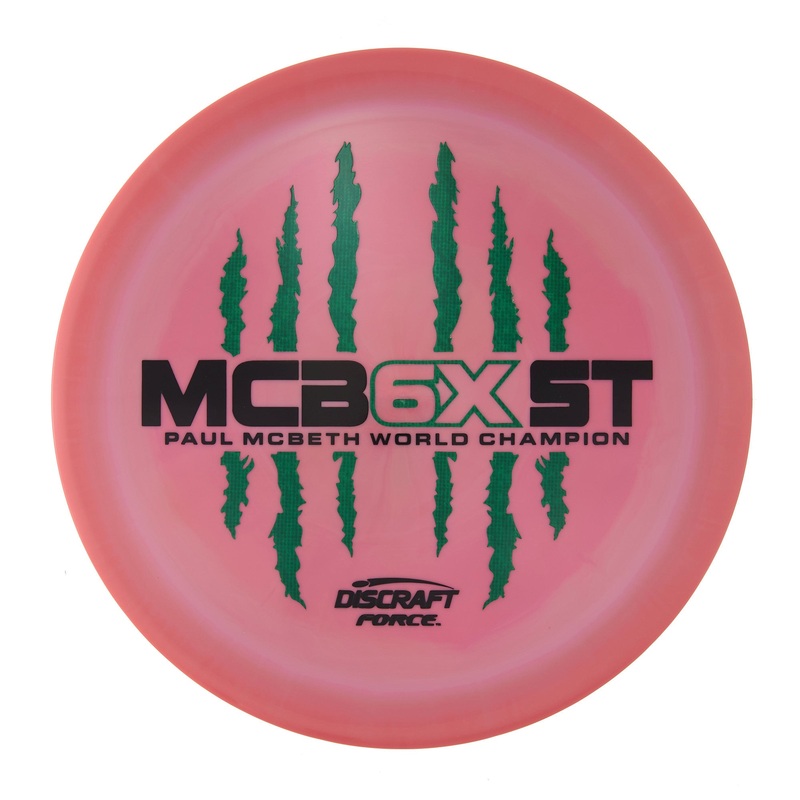 Discraft Force – Paul McBeth 6x Claw Edition ESP 173g | Style 0012